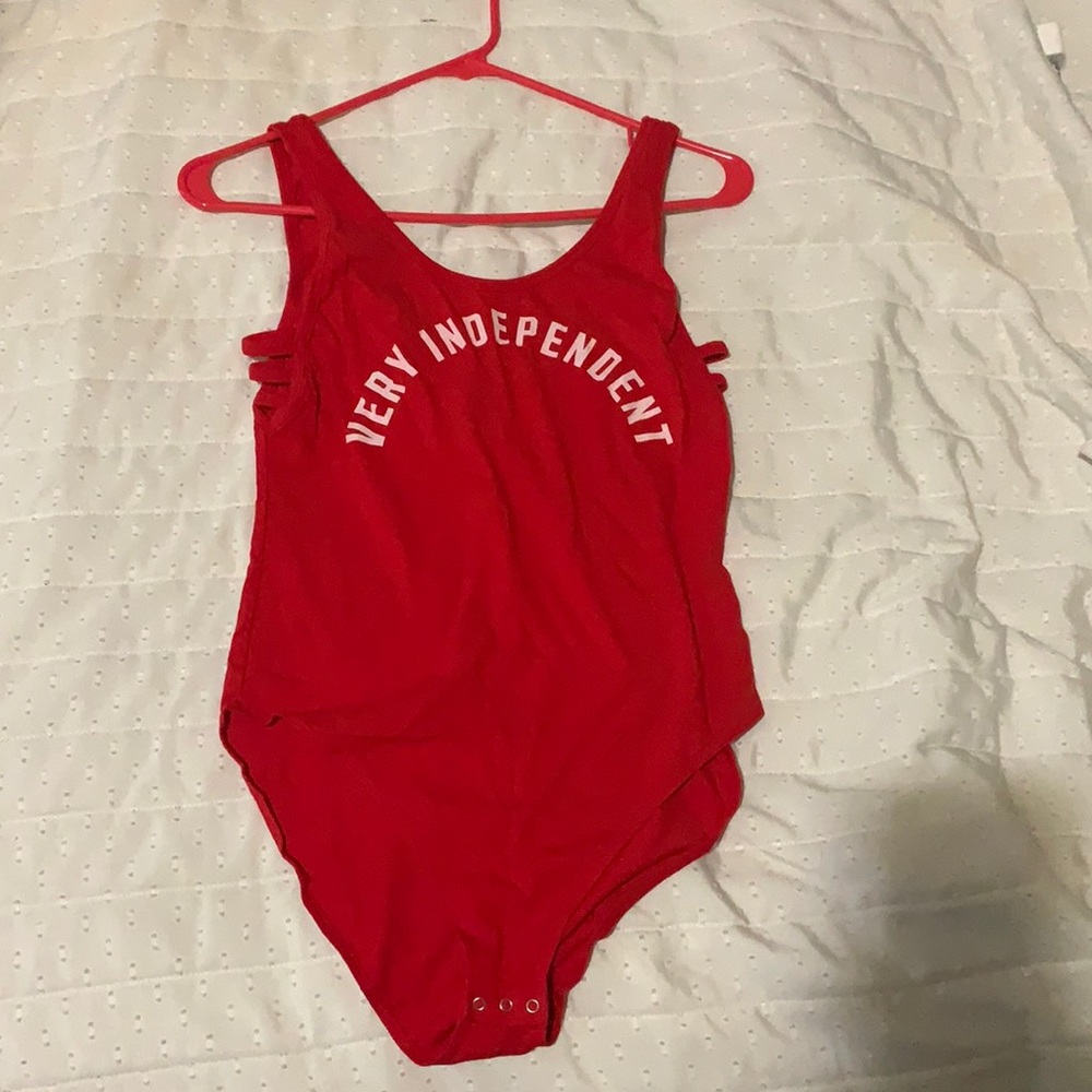 Red Bodysuit